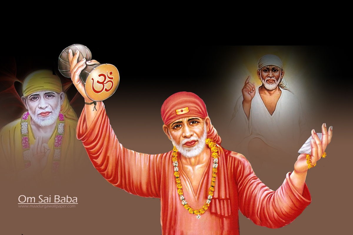 More Wallpaper Collections - New Hd 1080p Sai Baba , HD Wallpaper & Backgrounds