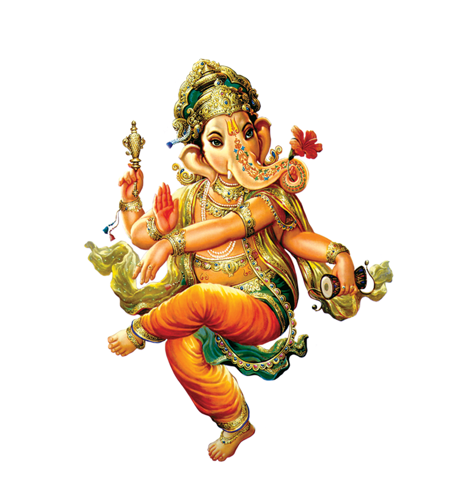 Ramapir Hd Wallpaper - Lord Ganesha Dancing , HD Wallpaper & Backgrounds