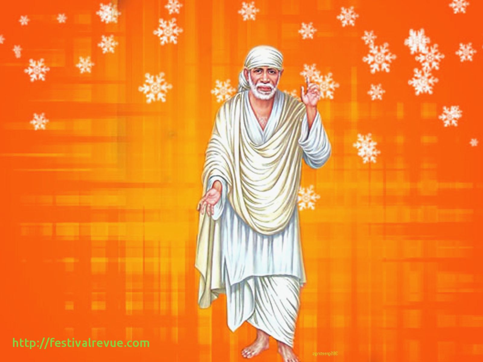 Baba Wallpaper - Hd Sai Baba Background , HD Wallpaper & Backgrounds