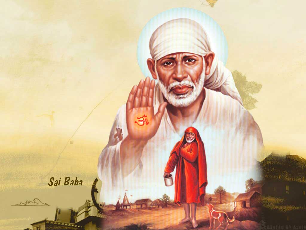 Original Photo Images Pictures Wallpaper Of Sai Baba - Sai Baba Dp For Whatsapp , HD Wallpaper & Backgrounds