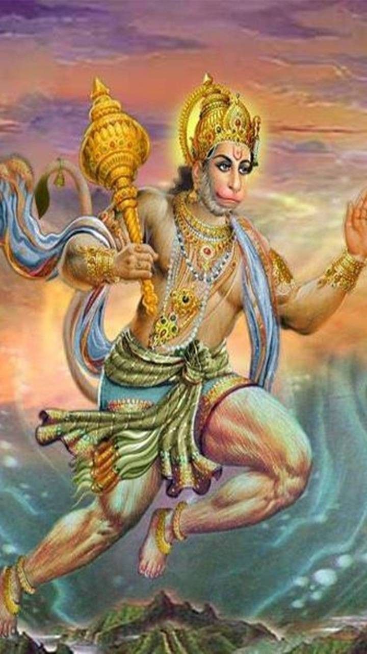 Shri Hanuman, God Pictures, Wallpaper Downloads, Ganesha, - Good Morning Image Hanuman , HD Wallpaper & Backgrounds