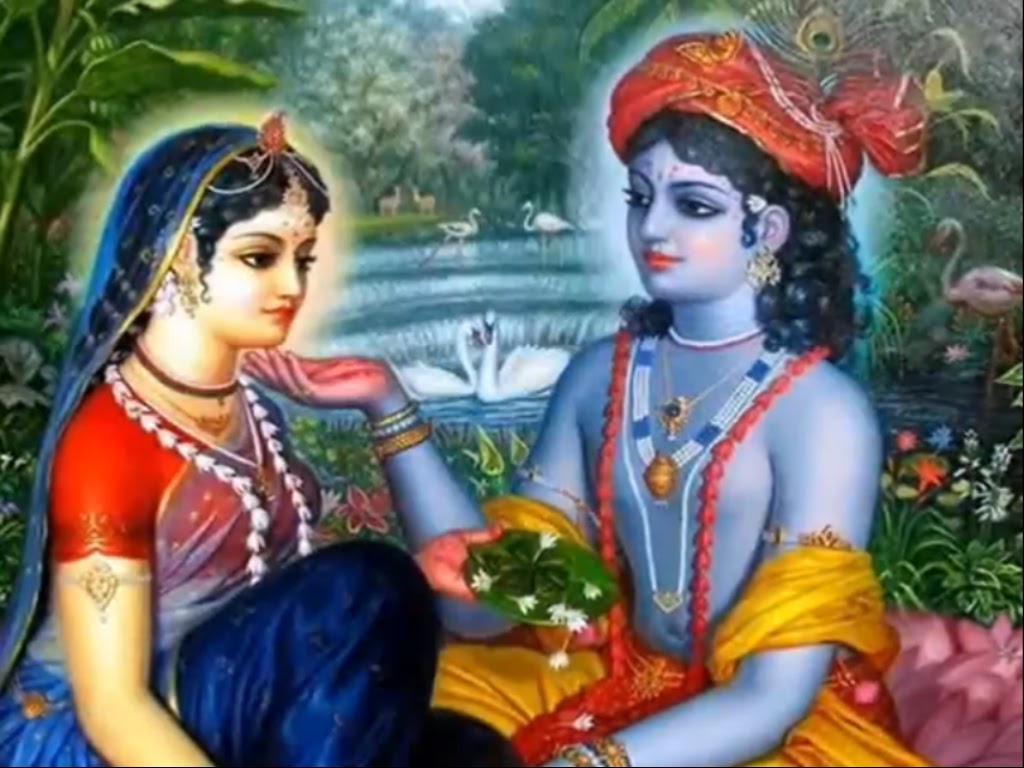 God Baba Ramdev Hd Wallpaper Krishna Janmastami Celebration - Krishna And Radha Hd , HD Wallpaper & Backgrounds