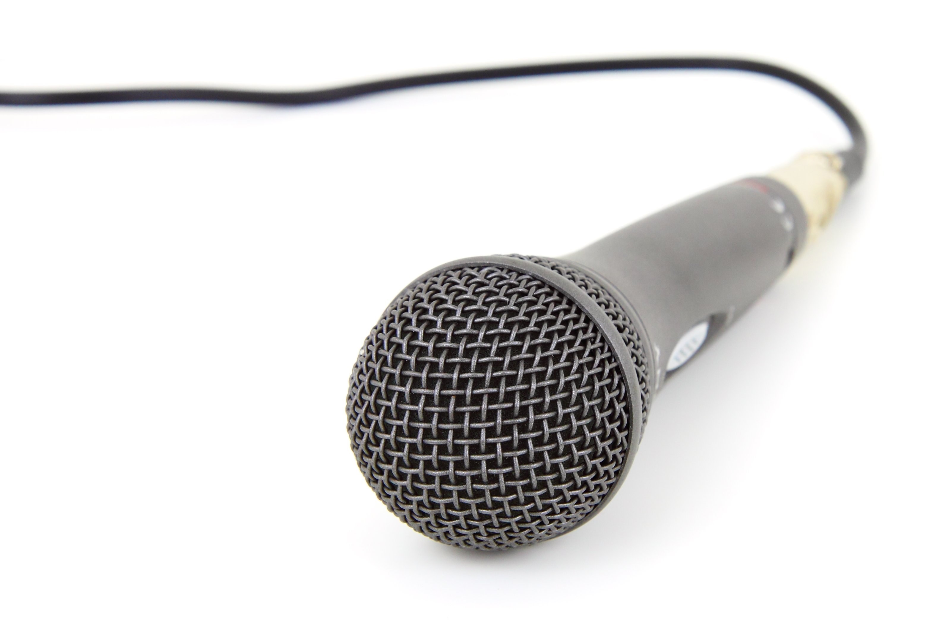 #3198x2132 #audio #communication #equipment #isolated - Microphone With Wire Png , HD Wallpaper & Backgrounds