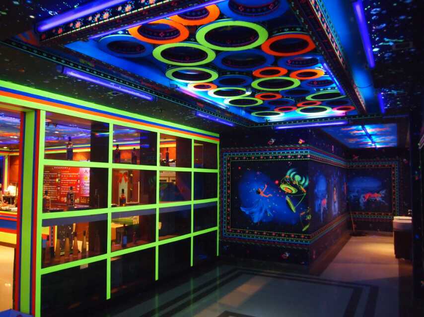 China Home Theater Decoration, Media Room Decoration - Neon , HD Wallpaper & Backgrounds