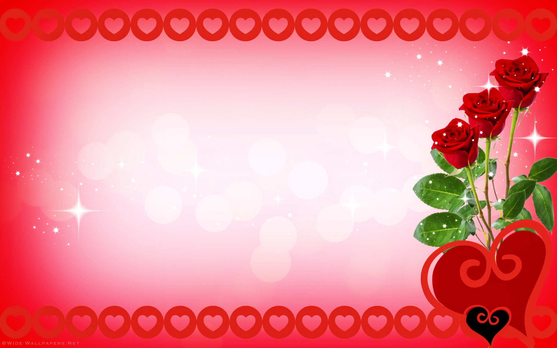 Lovely Pink Roses Hd Wallpaper Love, Romance, Rose, - Love You Valentine Special , HD Wallpaper & Backgrounds