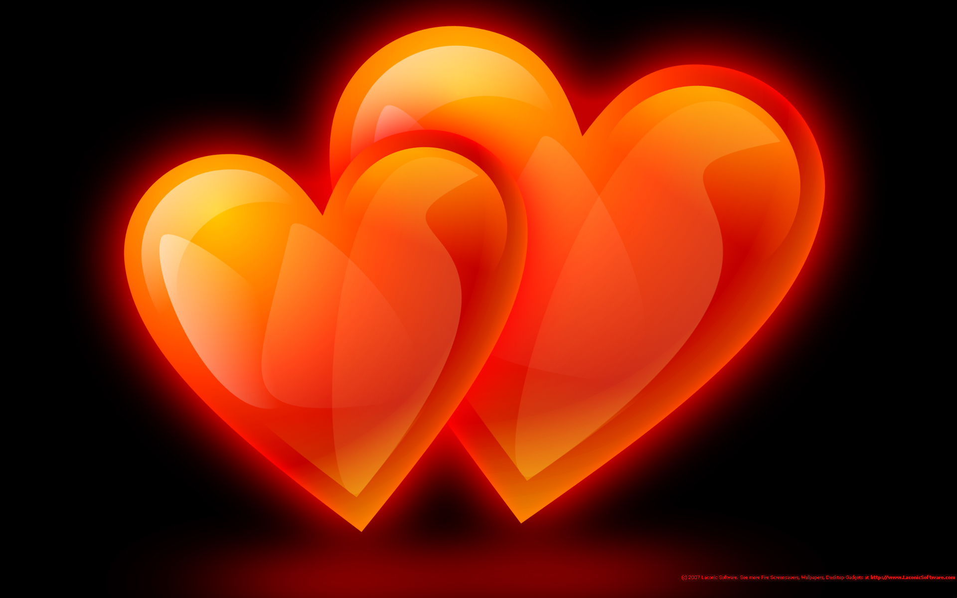 Kalp Wallpaper - Orange And Black Heart , HD Wallpaper & Backgrounds