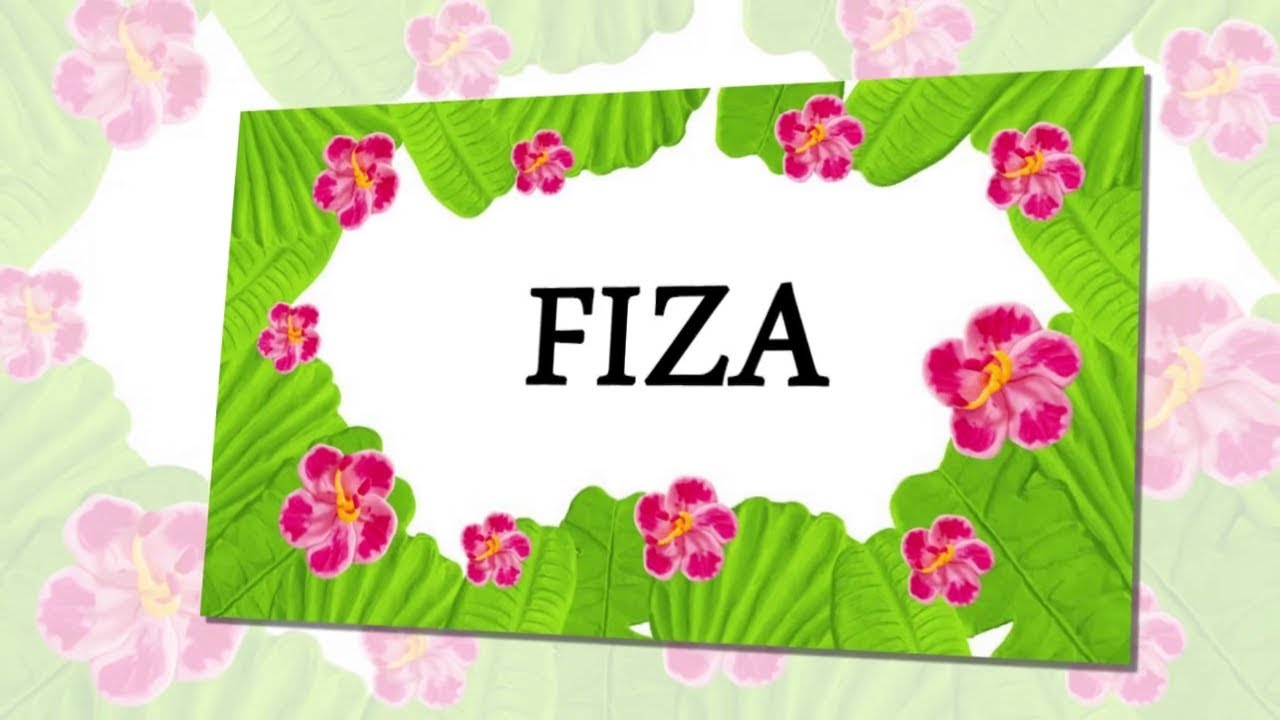 Fiza Name Whatsapp Status❤ ❤ ❤ - Fiza Name Whatsapp Status , HD Wallpaper & Backgrounds