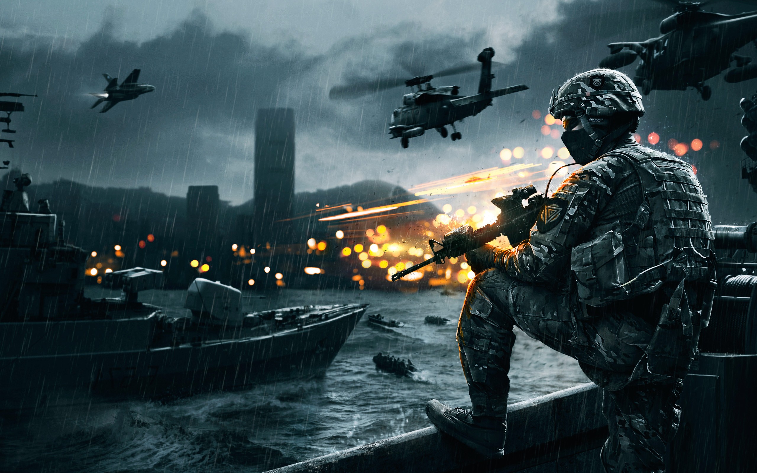 Battlefield Siege Of Shanghai Wallpaper - Battlefield 4 Fan Art , HD Wallpaper & Backgrounds