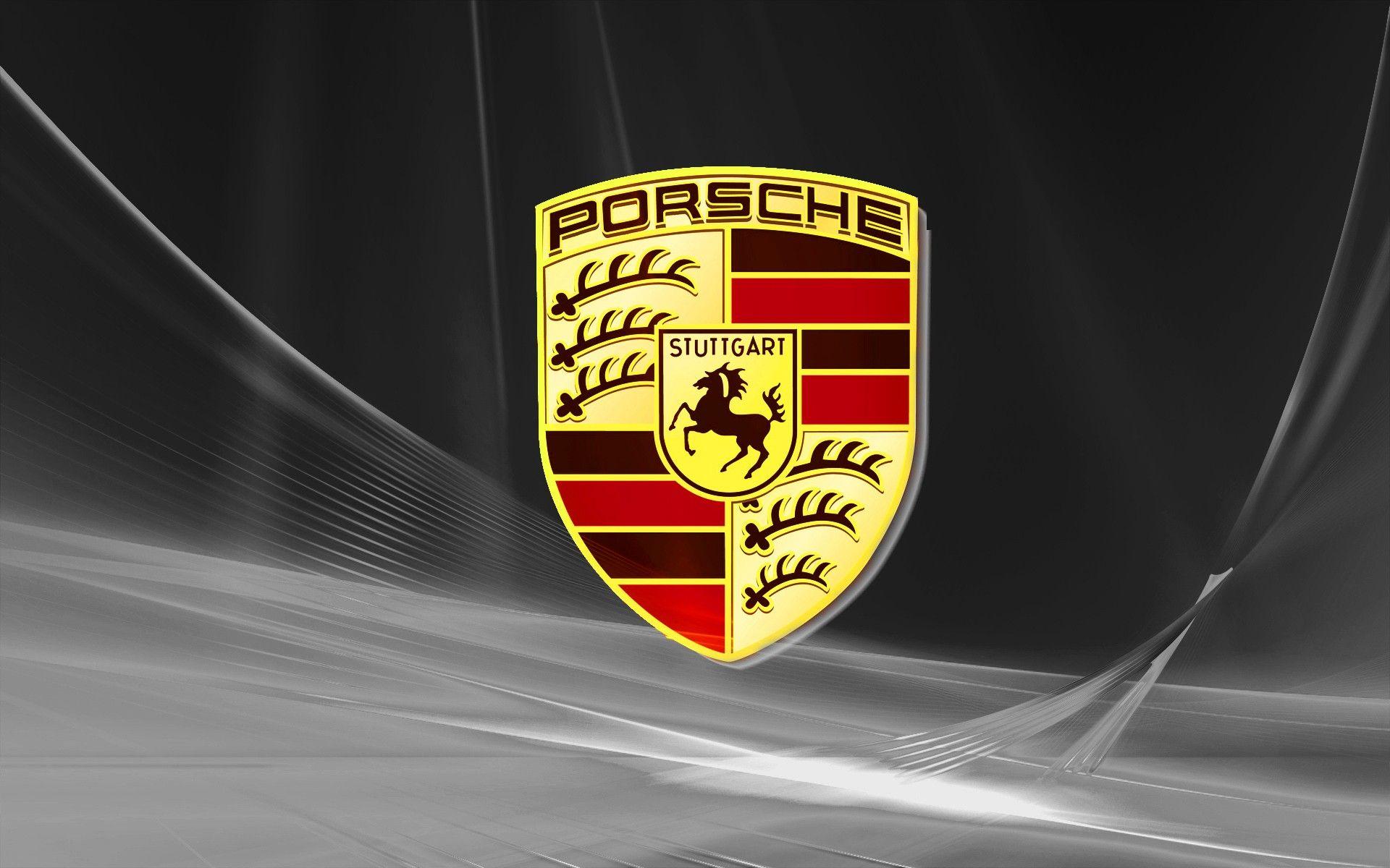 Porsche Logo Wallpapers - Hd Wallpaper Porsche Logo , HD Wallpaper & Backgrounds
