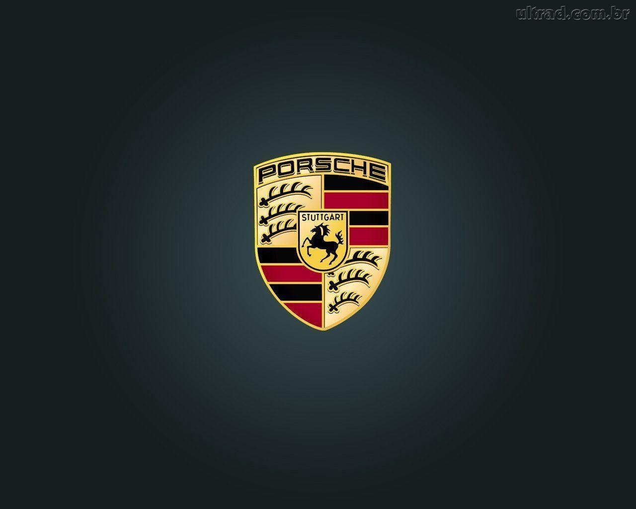 Porsche Emblem Wallpapers Group - Porsche Logo Wallpaper 4k , HD Wallpaper & Backgrounds