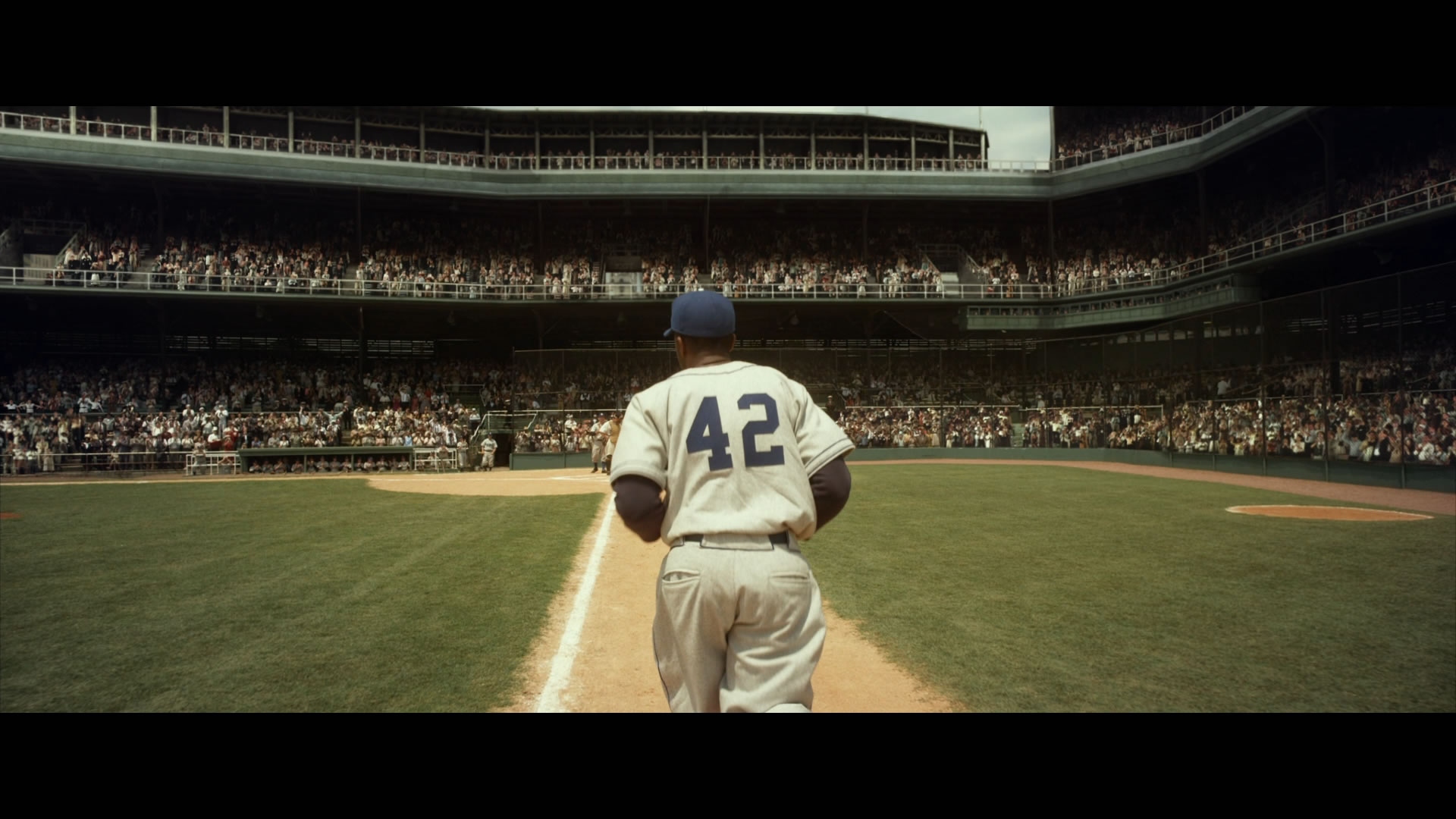 Jackie Robinson Wallpaper - Jackie Robinson 42 The Movie , HD Wallpaper & Backgrounds