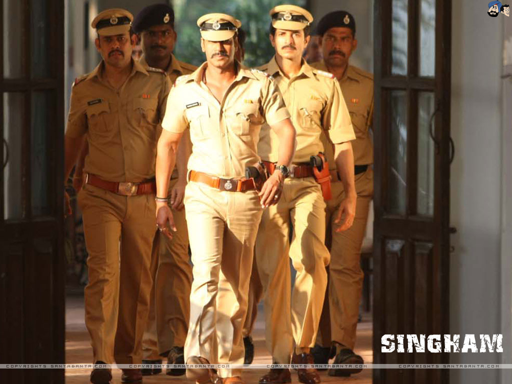Download Full Wallpaper - Singham Movies Ajay Devgan Hd , HD Wallpaper & Backgrounds