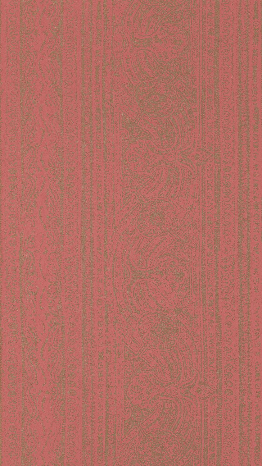 Odisha Coral/antique Gold Wallpaper By Harlequin - Pattern , HD Wallpaper & Backgrounds