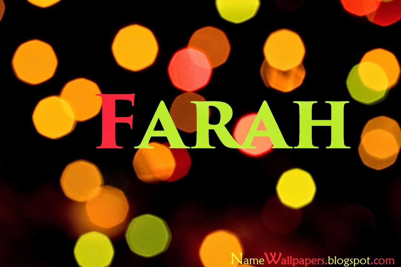 Farah Name Wallpapers Farah - Circle , HD Wallpaper & Backgrounds