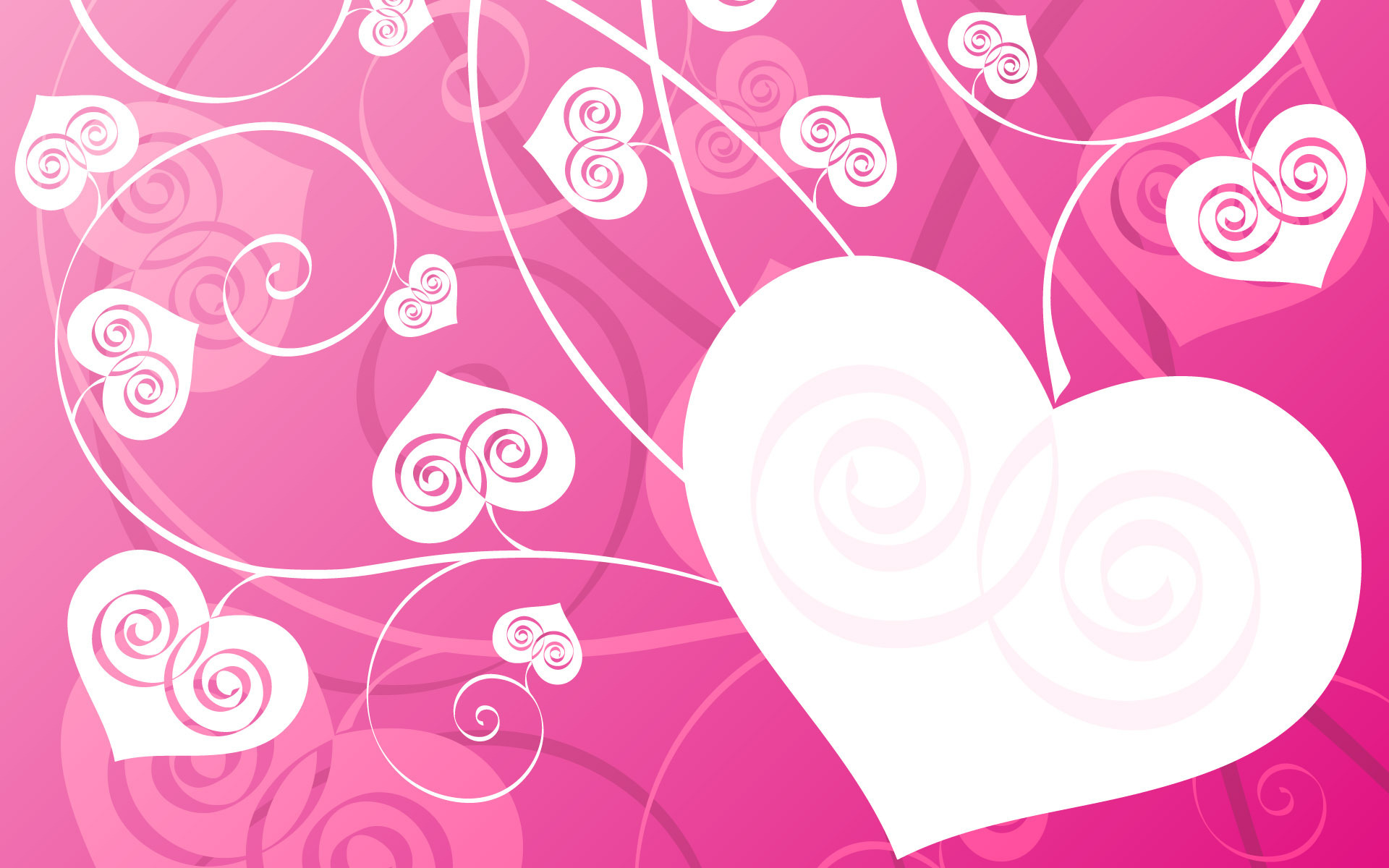 Love Design - Background Love Pink Hd , HD Wallpaper & Backgrounds