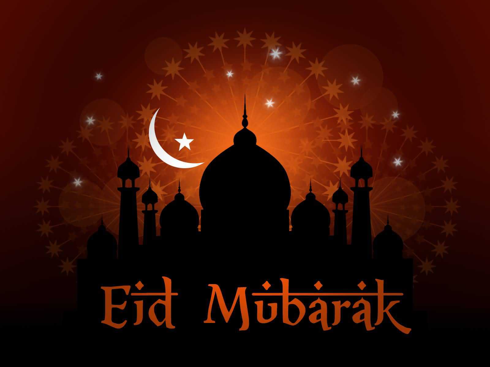 Happy Eid - Full Hd Eid Mubarak Hd , HD Wallpaper & Backgrounds