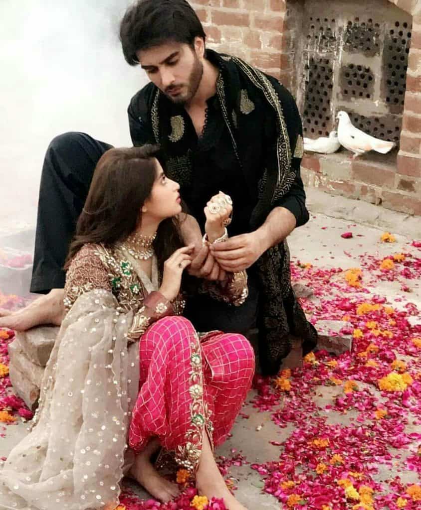 Imran Abbas And Sajal Aly's Shoot For Noor Ul Ain - Noor Ul Ain Drama , HD Wallpaper & Backgrounds
