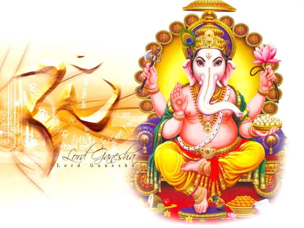 Download Wallpaper Ganesh Ji Free Download Gallery - Lord Ganesha Happy Ganesh Chaturthi , HD Wallpaper & Backgrounds