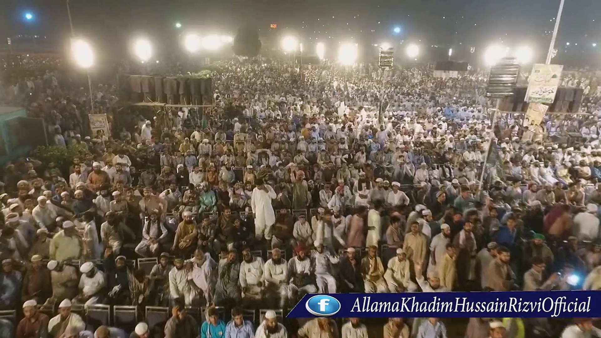 Labaik Ya Rasool Allah Conference 1st Oct 2016 Minar - Crowd , HD Wallpaper & Backgrounds