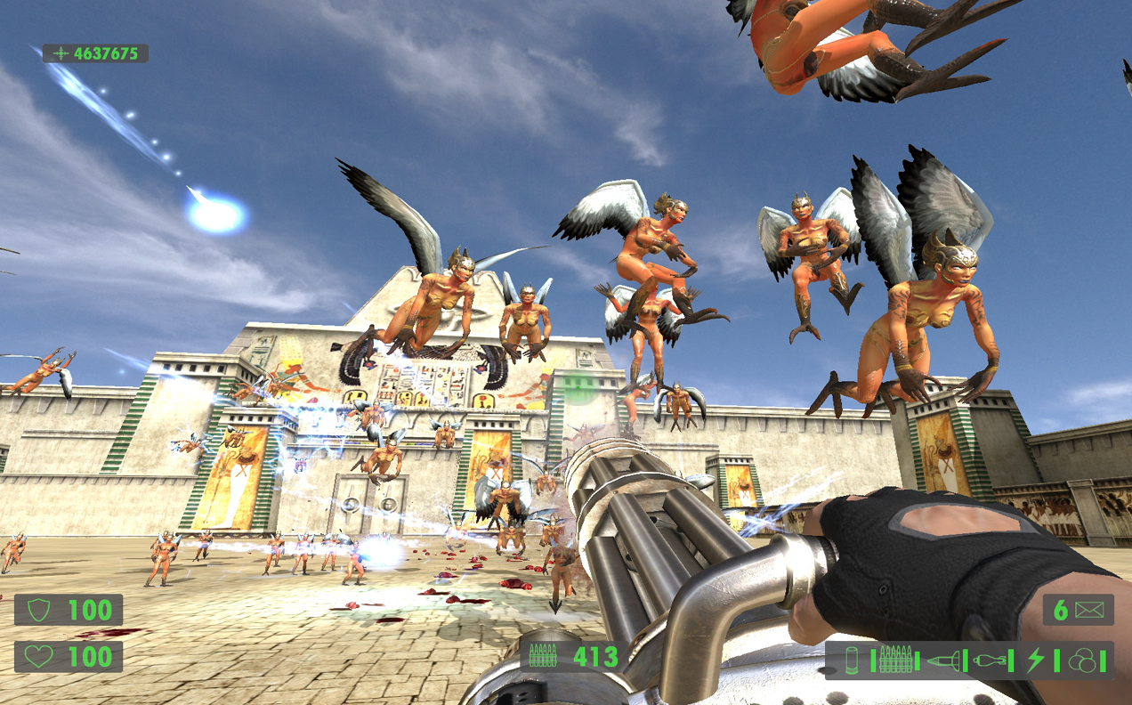 Serious Sam Hd The First Encounter , HD Wallpaper & Backgrounds