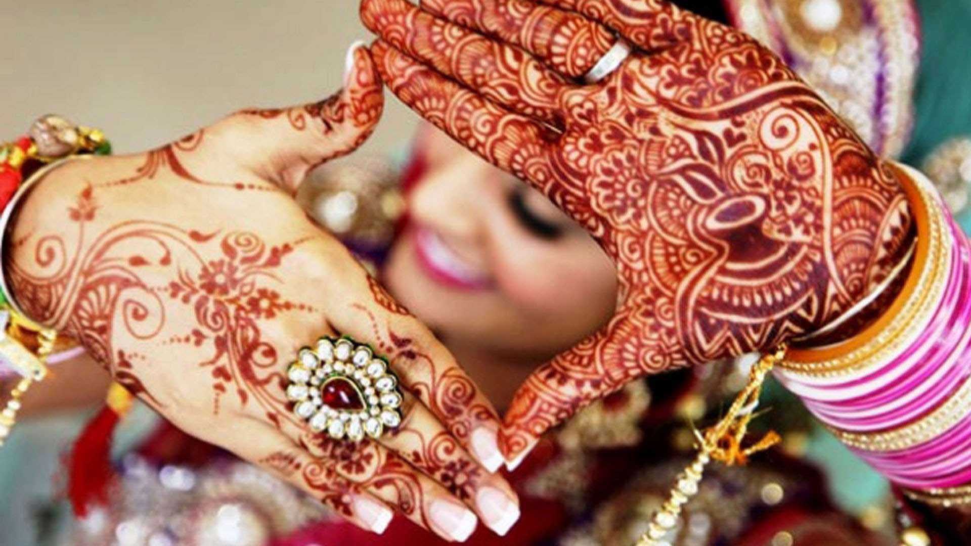 Mehndi Style Hd Wallpapers - Indian Wedding Images Hd , HD Wallpaper & Backgrounds