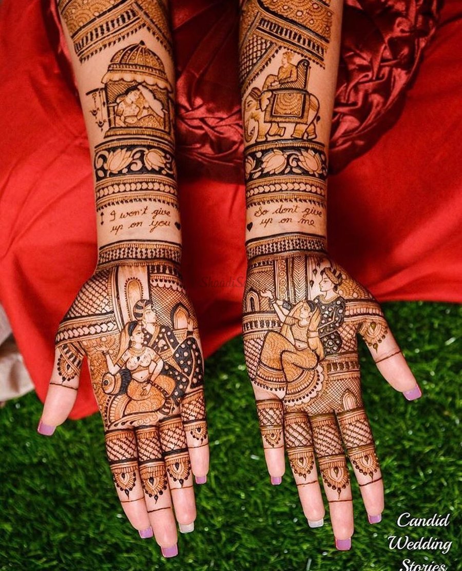 Personalizations Will Never Fail To Impress - Mehndi Design 2019 Latest , HD Wallpaper & Backgrounds