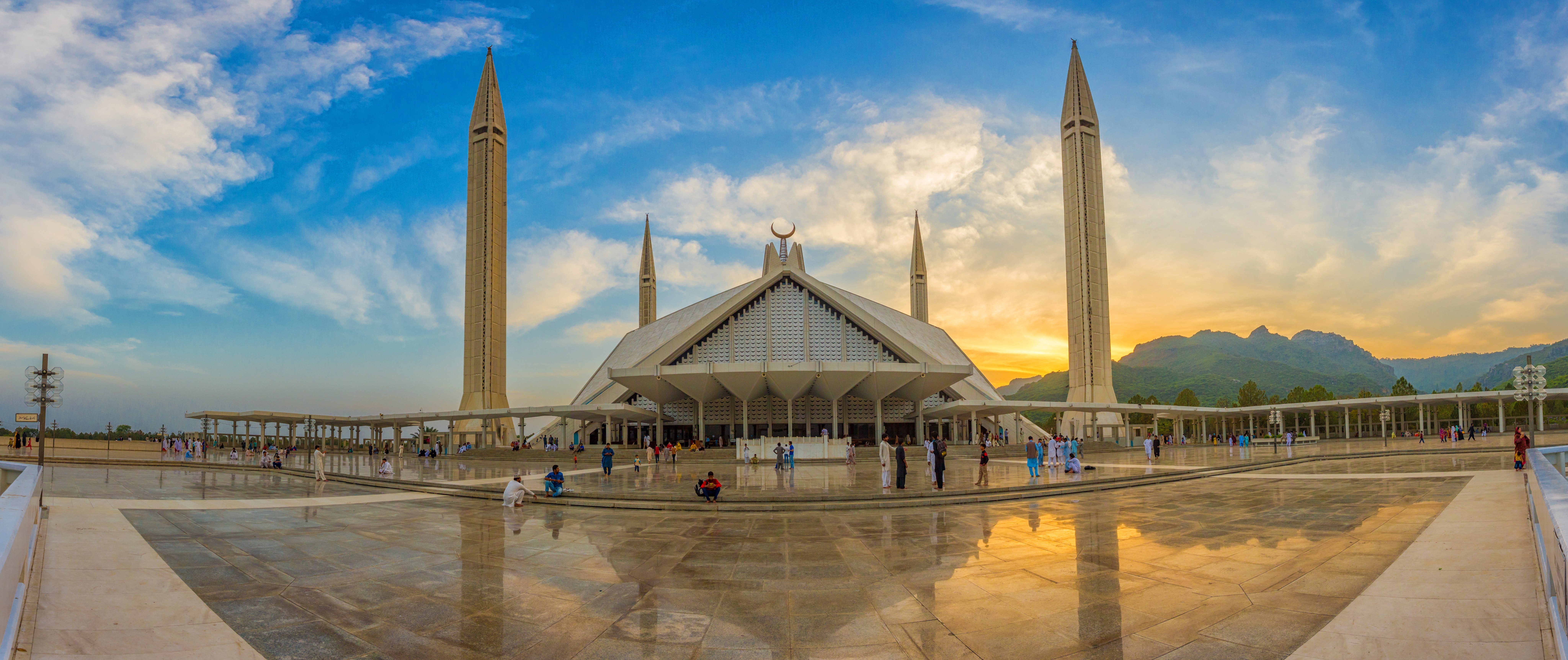 Faisal Mosque Islamabad Pakistan , HD Wallpaper & Backgrounds