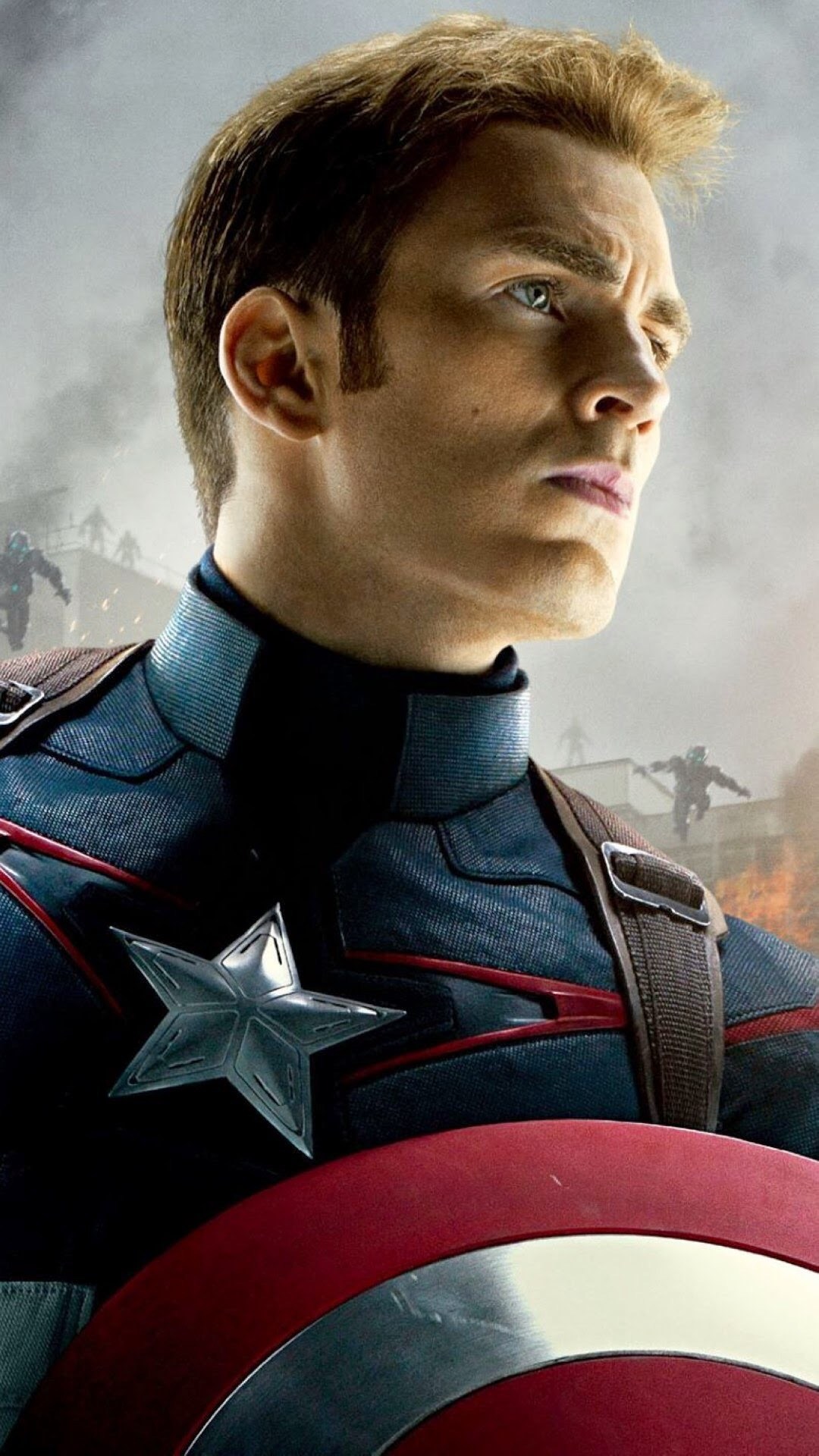 Marvel Iphone Tapete Downloadwallpaper Org - Captain America , HD Wallpaper & Backgrounds