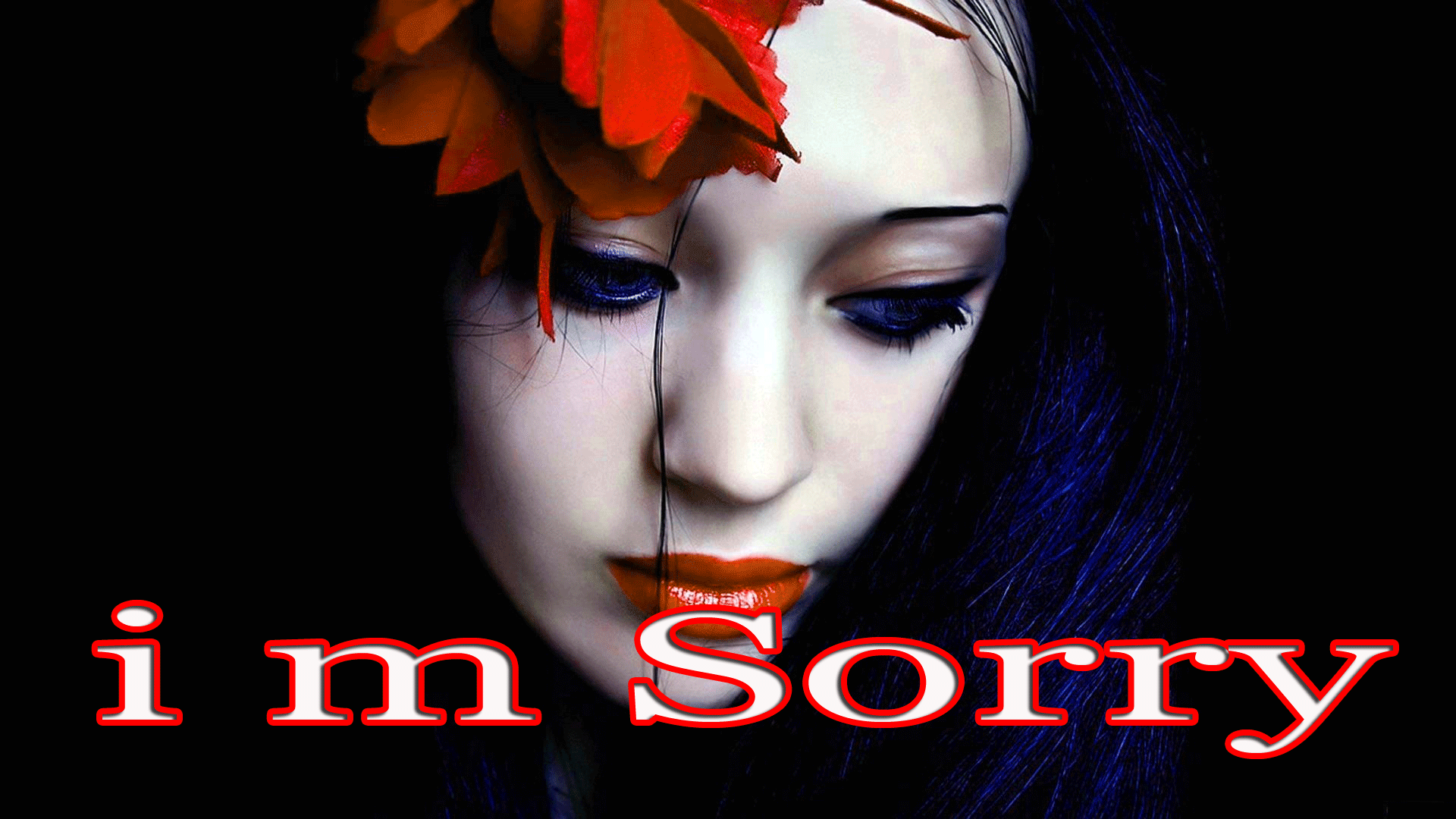 I Am Sorry Images Wallpaper Photo Pics Download - Close Up Face Photography , HD Wallpaper & Backgrounds