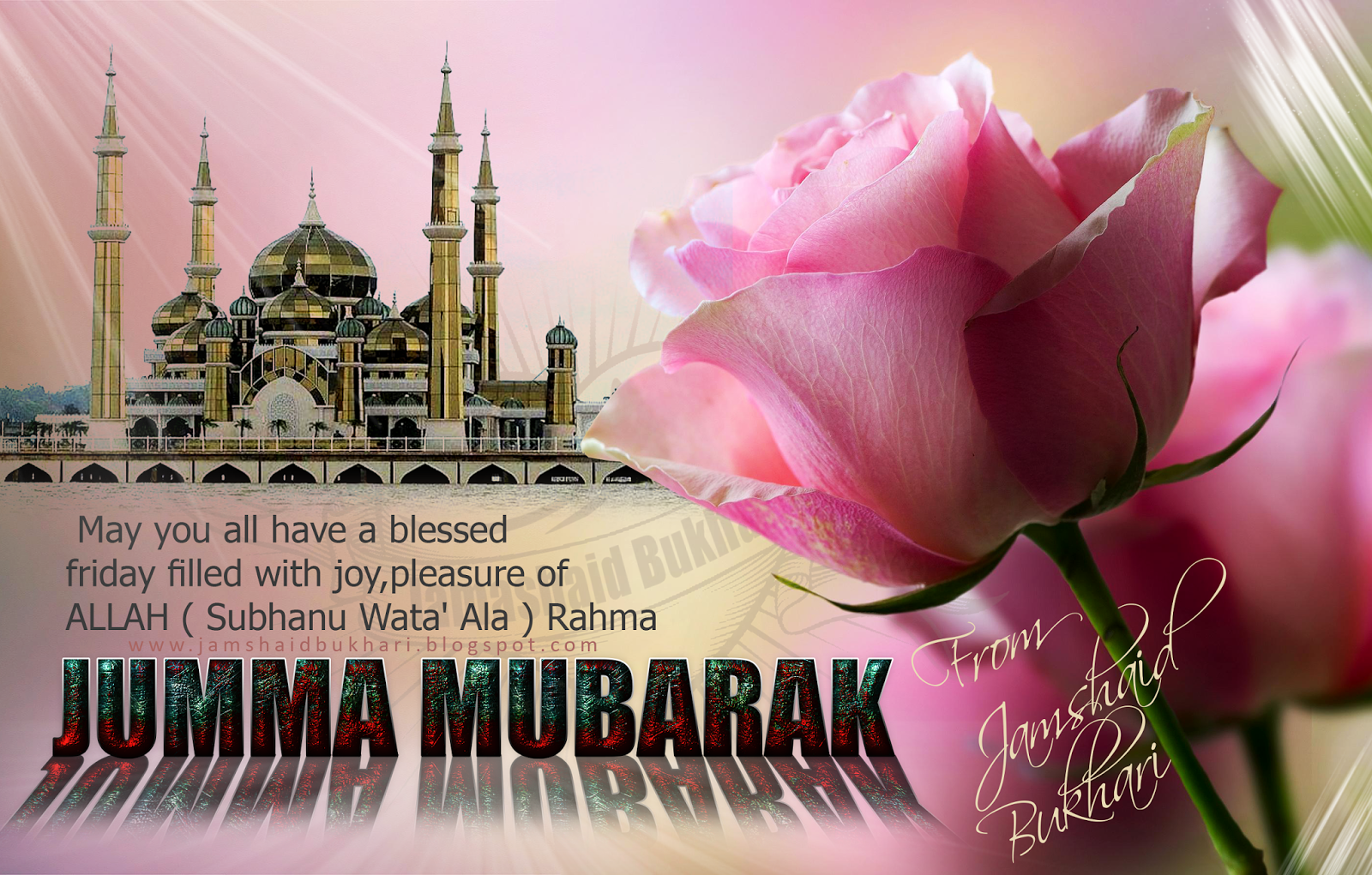 Jumma Mubarak Images And Photos Free Download , HD Wallpaper & Backgrounds