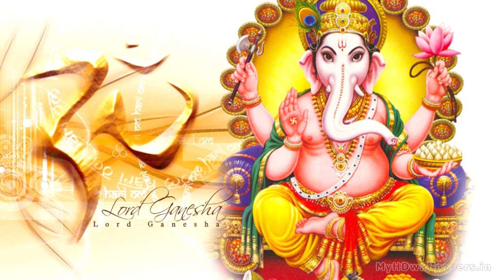 Ganesh Clipart Full Size For Pc And Featured Illustration - Ganesh Desktop Wallpaper Full Size , HD Wallpaper & Backgrounds