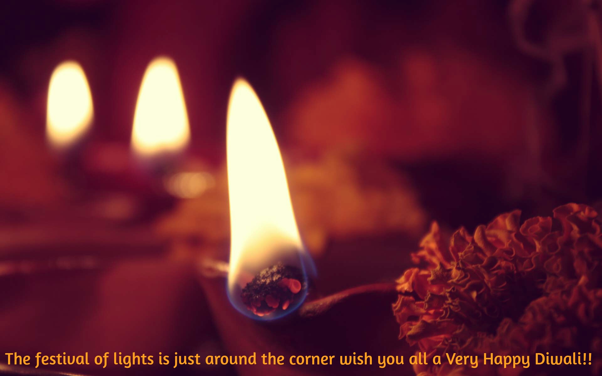 Hd Diwali Wallpaper Quotes - Quotes On Diya Lighting , HD Wallpaper & Backgrounds