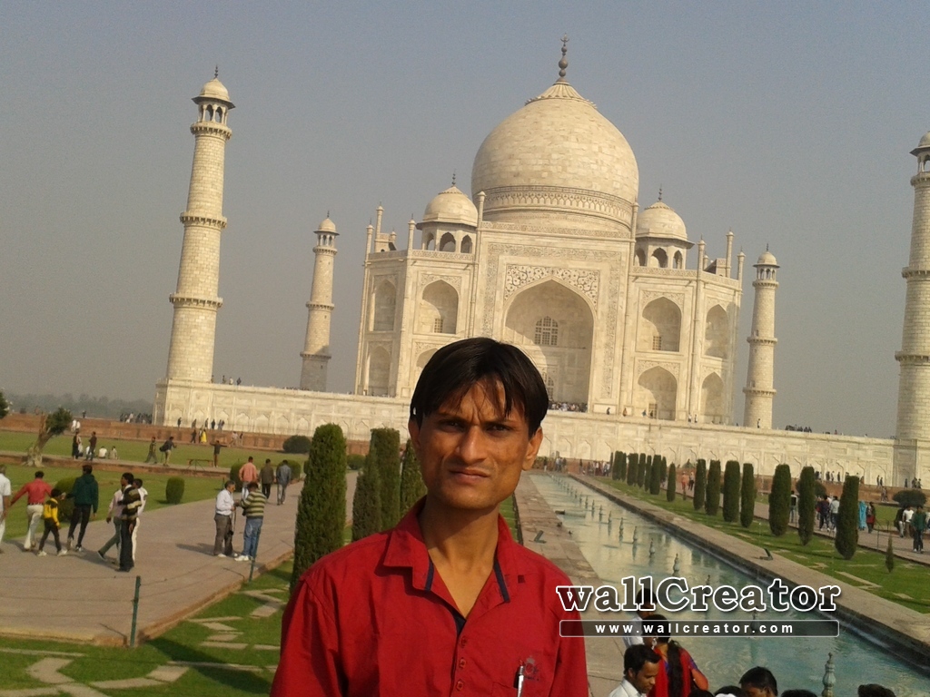 Download This Wallpaper - Taj Mahal , HD Wallpaper & Backgrounds
