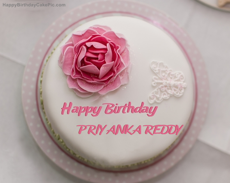 Happy Birthday Images With Name Priyanka Wallpapergood - Birthday Cake With Name Mam , HD Wallpaper & Backgrounds