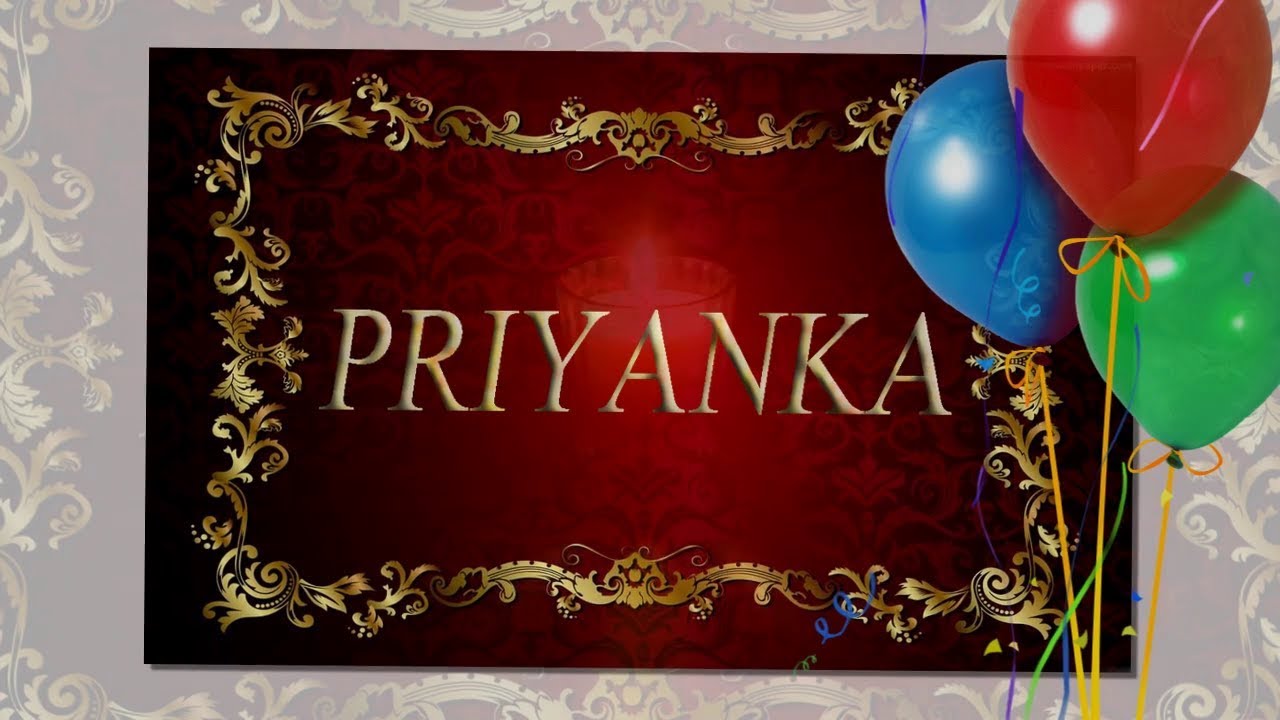 Priyanka Name Whatsapp Status - Maroon And Gold Background , HD Wallpaper & Backgrounds