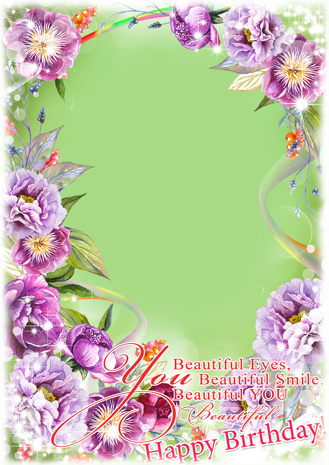 Beautiful Birthday Photo Frame , HD Wallpaper & Backgrounds