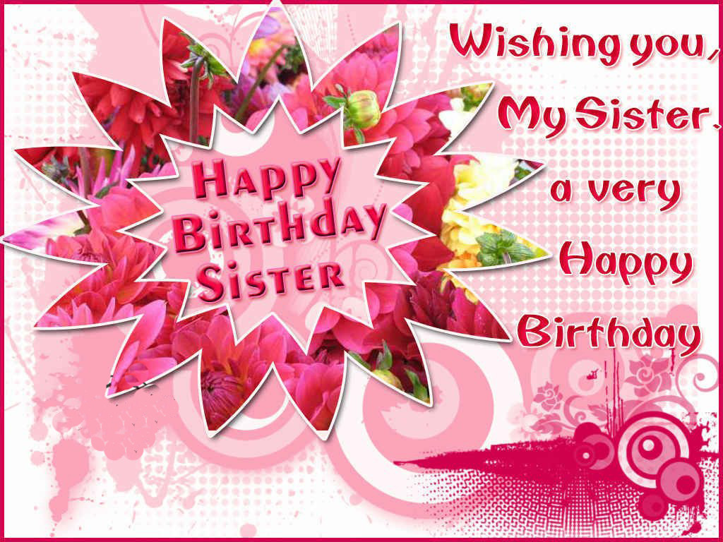 Happy Birthday Wishes To A Sister -happy Birthday Sister - Happy Birthday To You My Dear Nephew , HD Wallpaper & Backgrounds