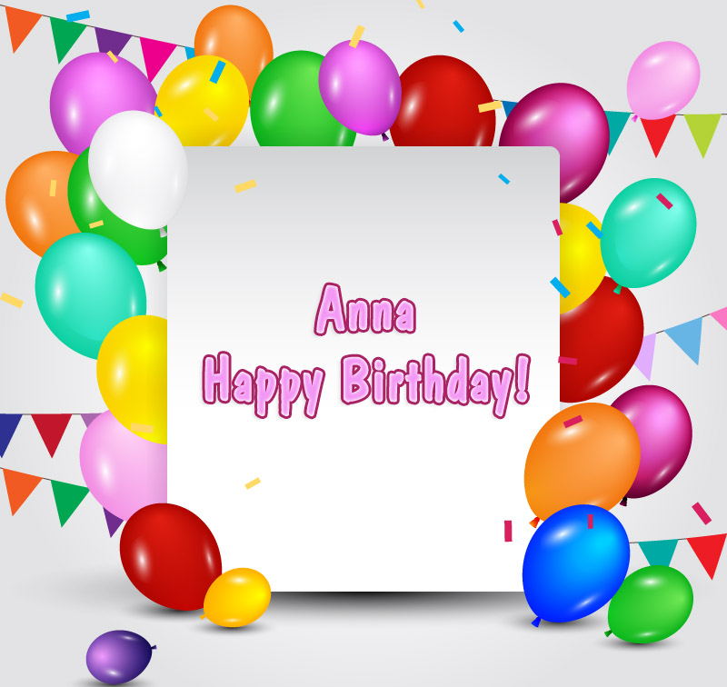Pictures With Names Anna Happy Birthday - Mensagem De Aniversario Para Anderson , HD Wallpaper & Backgrounds
