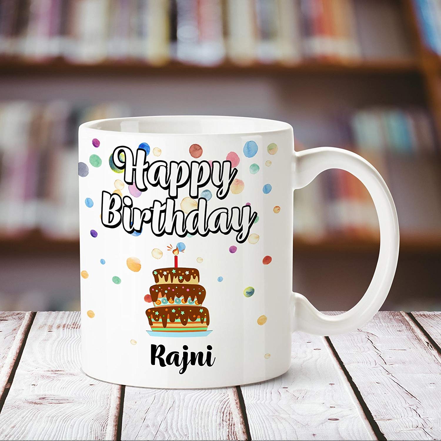 Buy Huppme Happy Birthday Rajni Printed Coffee Mug - Happy Birthday Arthi Name , HD Wallpaper & Backgrounds