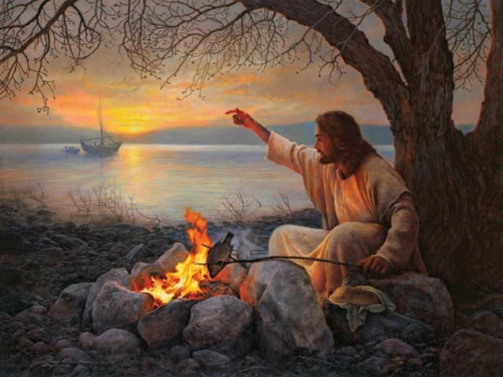 New Jesus Wallpaper - Greg Olsen Cast Your Nets , HD Wallpaper & Backgrounds