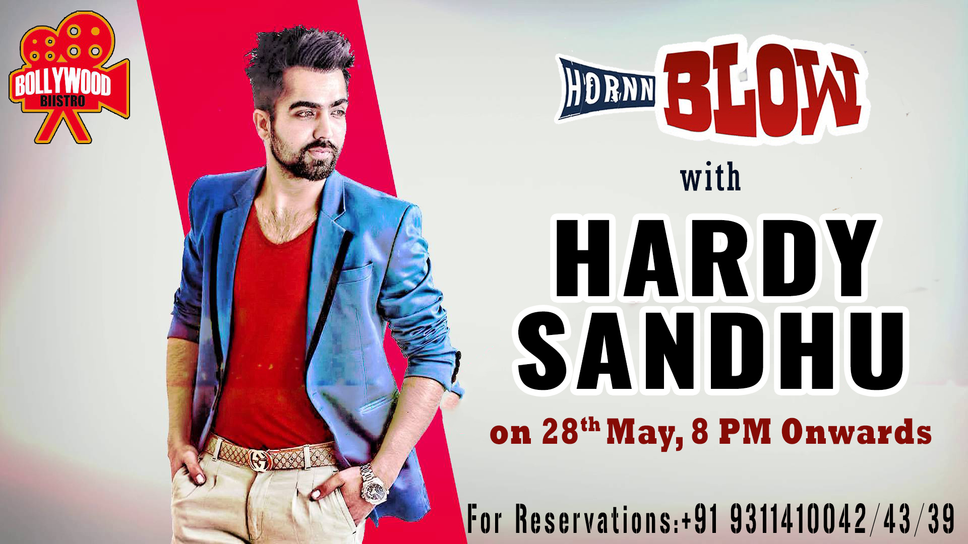 Hardy Sandhu Live At Bollywood Biistro - Saah Hardy Sandhu , HD Wallpaper & Backgrounds