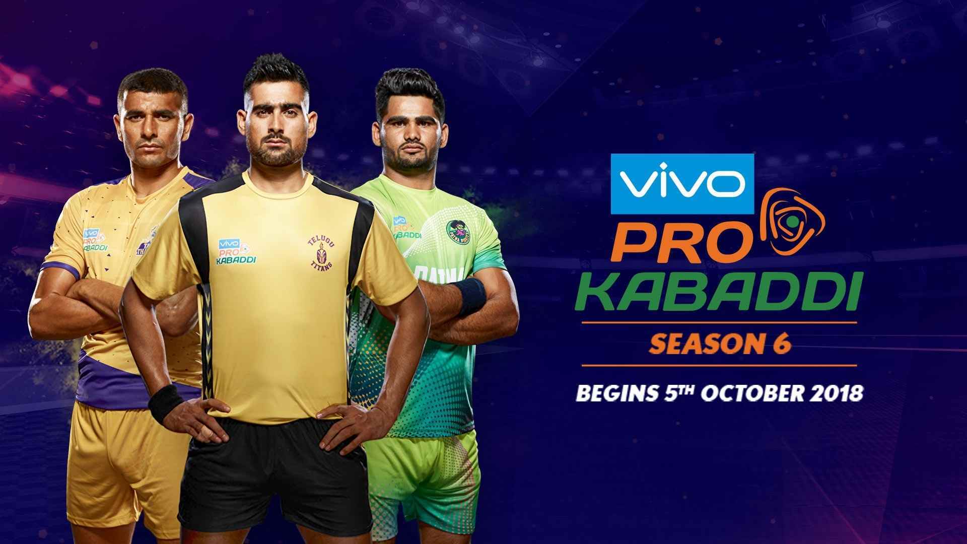 Pro Kabaddi Season - Vivo Pro Kabaddi 2018 , HD Wallpaper & Backgrounds