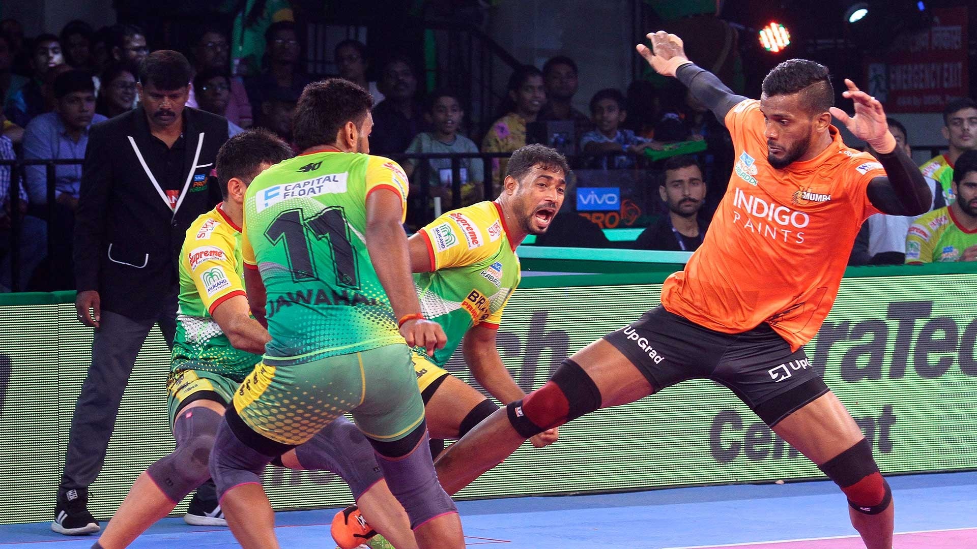 Match 36 Of Pro Kabaddi League Season 6, Held On Oct - Pro Kabaddi Siddarth Desai , HD Wallpaper & Backgrounds