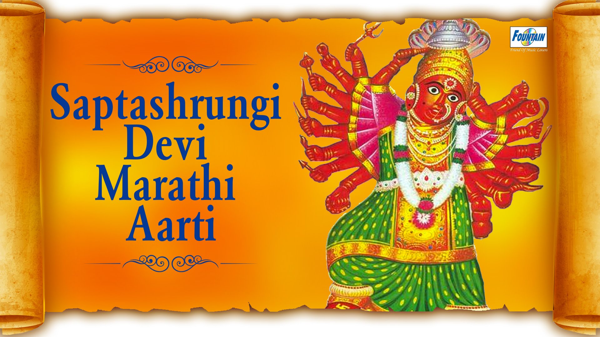 Saptashrungi Devi Wallpaper - Saptashrungi Mata , HD Wallpaper & Backgrounds
