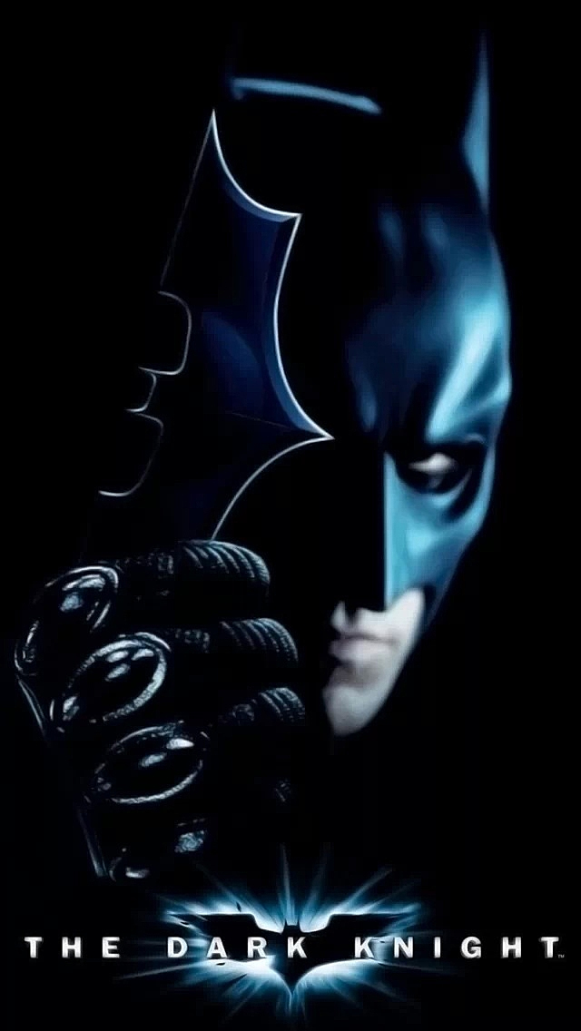 The Dark Kinght Iphone Wallpaper Download - Batman The Dark Knight , HD Wallpaper & Backgrounds