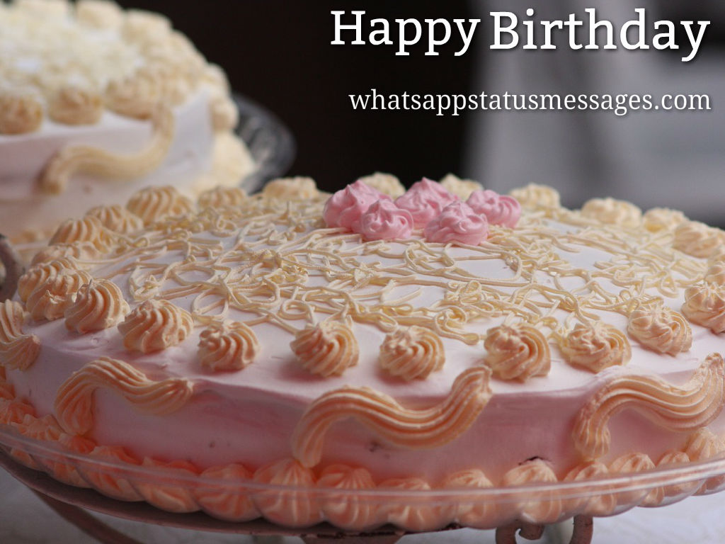 Lovely Cake Happy Birthday Cake Images For Facebook - Cake , HD Wallpaper & Backgrounds
