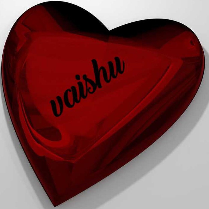 Name Video 💖vaishu💖 Sharechat Funny Romantic Videos - Heart , HD Wallpaper & Backgrounds