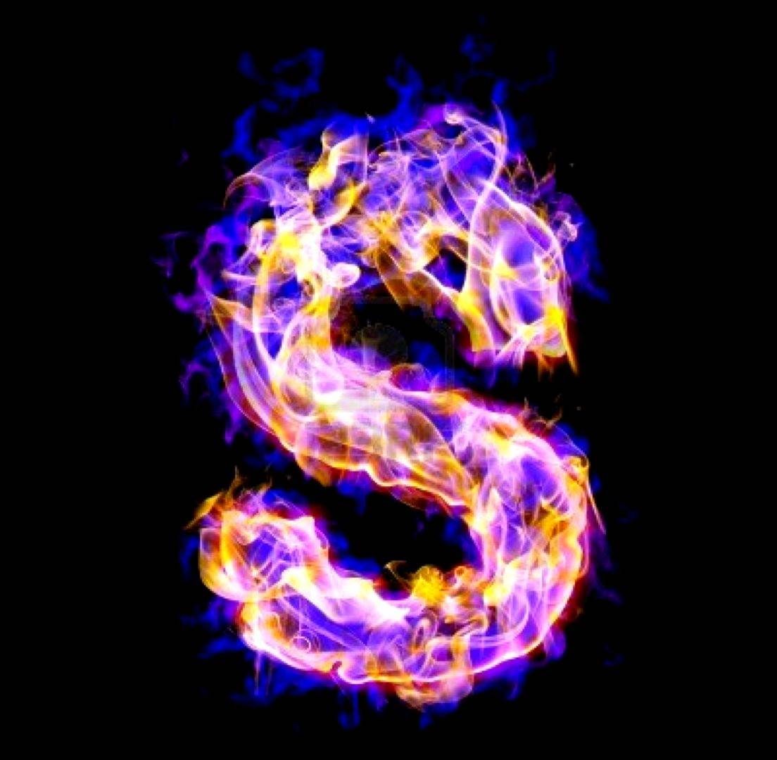 Letter S With Fire , HD Wallpaper & Backgrounds