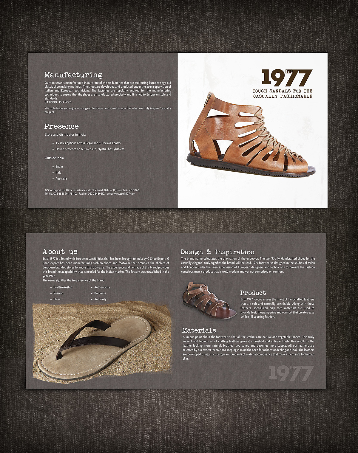 View More Info - Shoe Brochure Design , HD Wallpaper & Backgrounds
