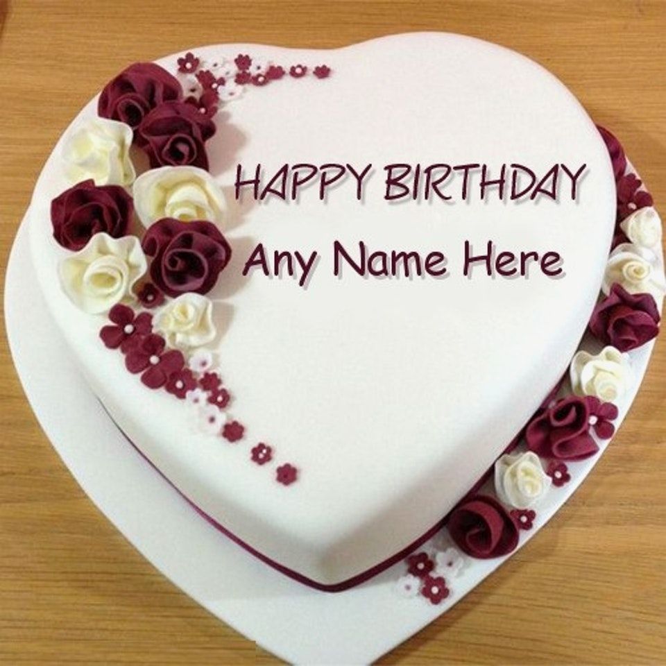 Birthday Wallpaper With Name Free - Name Birthday Cake , HD Wallpaper & Backgrounds